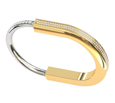 Tiffani Diamond Bangle Bracelet
